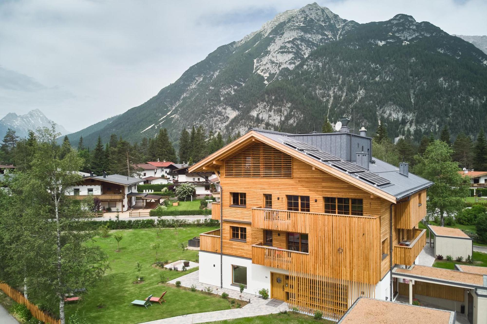Kurblhof Natur Hotel Appartements Leutasch Exterior foto